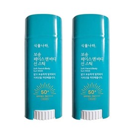 PlantNara 식물나라 산소수 페이스 앤 바디 보송 선스틱 SPF50+ 30g 2개 Plant Kingdom Oxygen Water Face & Body Soft Sun Stick SPF50+ 30g 2pcs