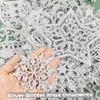 Christmas Tree Decorations, Snowflake Christmas Tree Pendant Hanging Ornaments, Reusable