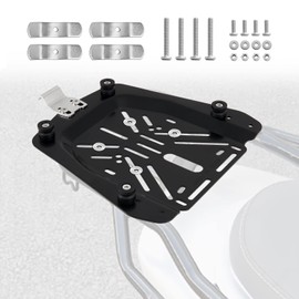 TEMSONE Universal Motorcycle Top Case Mounting Plate with Hardware