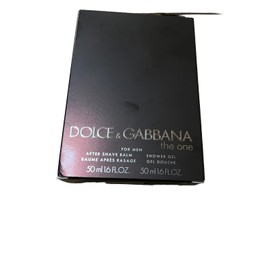Dolce&Gabbana Dolce & Gabbana THE ONE, AFTER SHAVE BALM for MEN 1.6 OZ / 50mL And Shower Gel