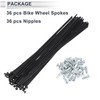 RATCHROLL 1 Set Universal Bicycle Spokes 13G 213mm Length Bike