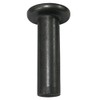 1/4 Dia X 1-1/2 Length Solid Steel, Flat Head Rivet,
