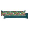 Wylder Nature House Of Bloom Celandine Draught Excluder Cover, Teal,