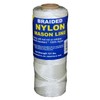 T.W Evans Cordage 12-500 Number-1 Braided Nylon Mason Line, White,