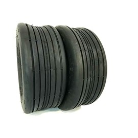 Two 15x6.00-6, 15-6.00x6 Fits Hay Tedder Lawn Tires Heavy Duty 15/6.00-6 Lawn Tractor Mower