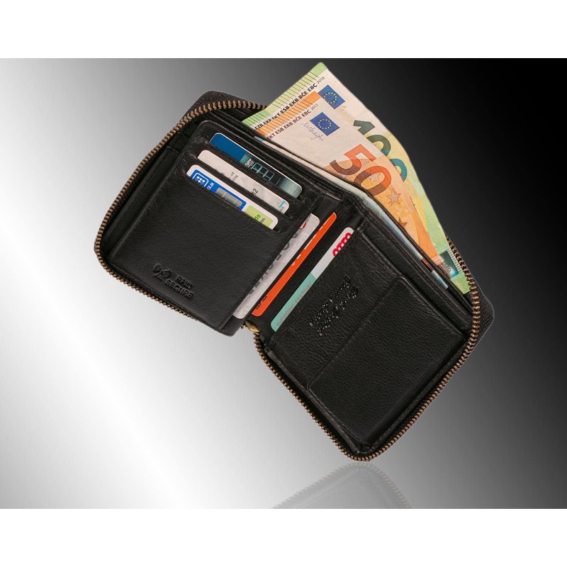 MATADOR Wallet 6408, Black/Black, Classic