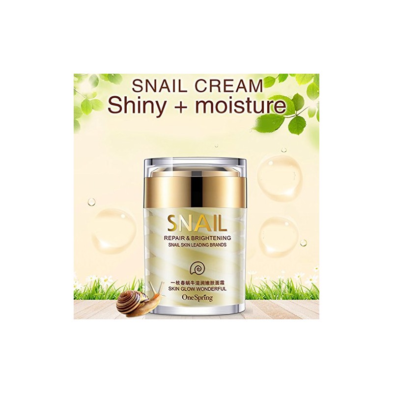 Yuyte Crema Facial Caracol Nutritiva Piel Antiedad Antiarrugas Hidratante Extracto