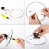 6 Pcs Pot Lid Knobs, Universal Kitchen Cookware Lid Handles