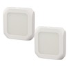 2Pcs Plug in Motion Sensor LED Night Light Plug in