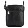 VISCONTI Toscana Collection Colt Leather Messenger Bag TC66 Black