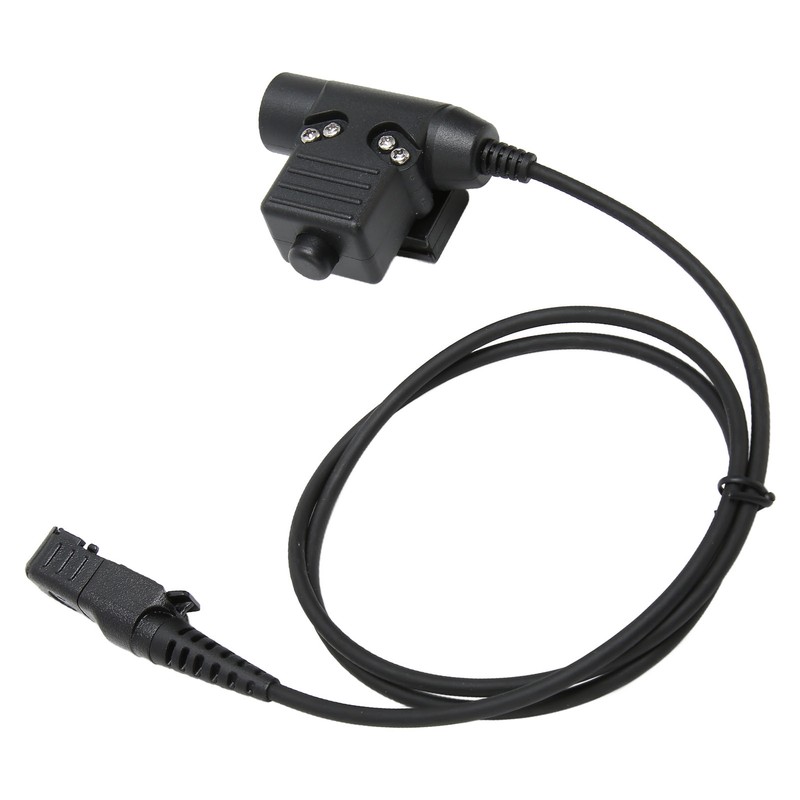 PTT Headset Adapter Push to Talk Connector for Motorola Xir