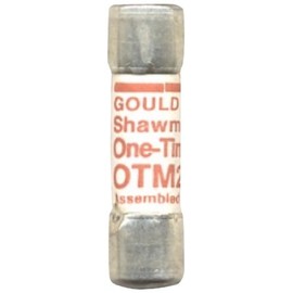 Mersen OTM Fast-Acting Midget Fuse, 250VAC, 10kA, 3 Ampere, 13/32" Diameter x 1-1/2" Length