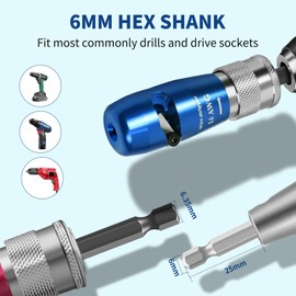 Wire Twister Tool for Drill, 8/10/12/14 AWG Gauge Electric Wire Stripper, Wire Twister Tool for Drill, Wire Stripper Tool for Drill, 2024 Upgrade Improve Work Efficiency 20 Times