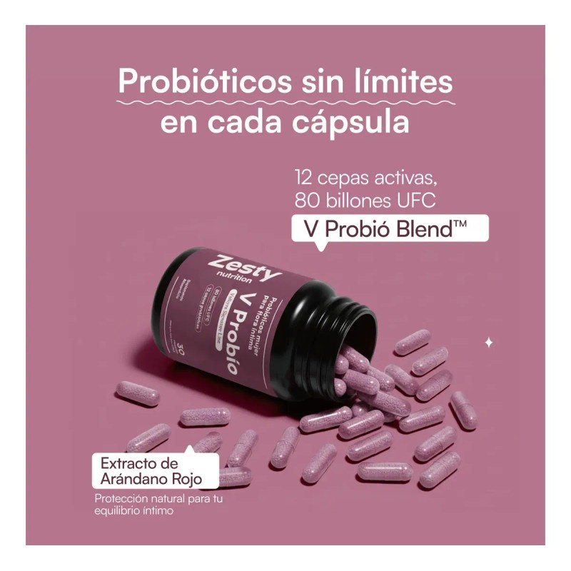 Zesty Probío Billones Ufc Equilibrio Bienestar Femenino Sabor