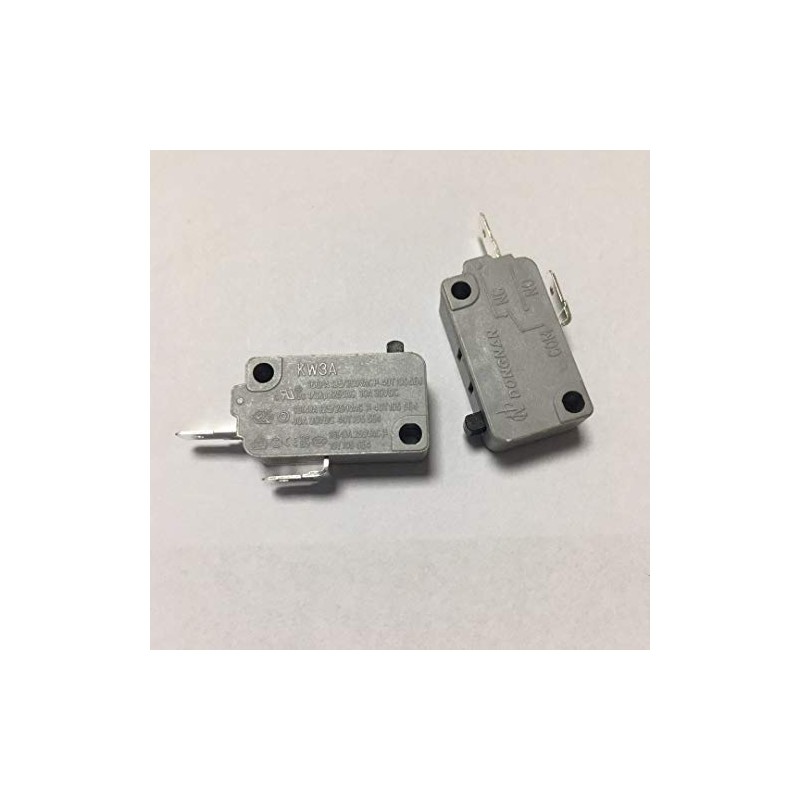 2Pcs KW3A Microwave Oven Door Micro Switch 125V/250V 16A Normally