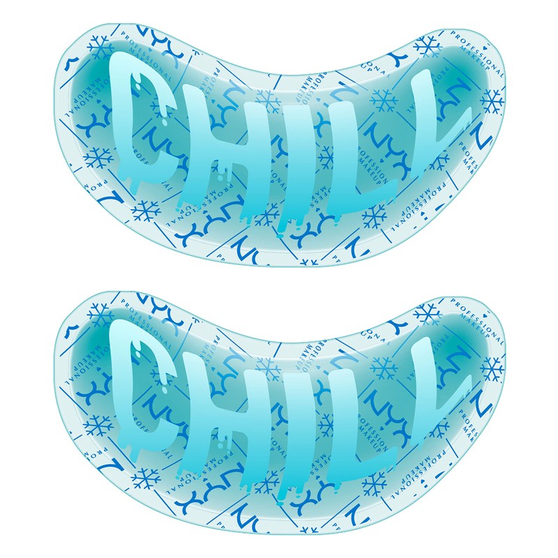 NYX Professional Makeup Reusable Cooling Undereye Patches, Cryotherapy-Inspired Under Eye