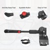 sourcing map Back Bike Kickstand Carbon Steel Bicycle Single-Side Kick