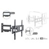 Full Motion Tilt & Swivel TV Wall Mount 37"-70" TVs