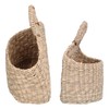Hanging Basket Seagrass Woven Wall Hanging Storage Basket Organizer for
