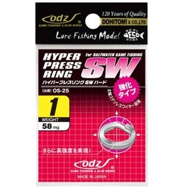 Dohitomi(土肥富) スプリットリング OS-25 ハイパ-プレスリングSWハード #4 OS-25