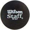 Wilson Staff Squash Balls Medium (Advanced), Black (Red Dot), Pack