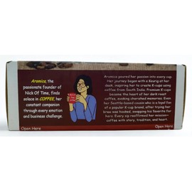 Nick of Time Chicory Blend Coffee K-Cups-Pods-Single Serve 100% Arabica AA Grade Dark Roast | Americano | Easy to use (Pack of 40)