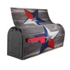 Dujiea Wood Texas Flag Star Mailbox Cover Mailbox Wraps, Waterproof
