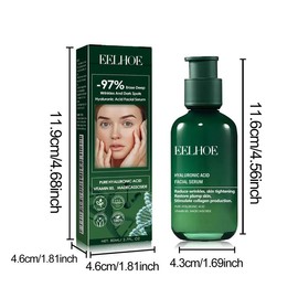 EELHOE Facial essence. Firming and tightening facial skin, improving fine lines and wrinkles, moisturizing and hydrating essence Skincare Cleansing Hyaluronic Hyaluronic Acid Serums Comfort Skin Repair Moisturizer Moisture Hydrate Hydrate - pcs: 3 pcs
