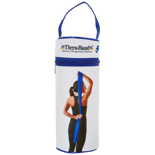 Thera-Band Exercise Band in Zip Bag - 2.5 m, blue, 2.5 m