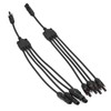 Solar Connector Y Branch 1 to 4 Waterproof Parallel Adapter