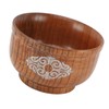 Bowl Sour Jujuba Wood Handmade Anti Scald Classic Rice Bowl