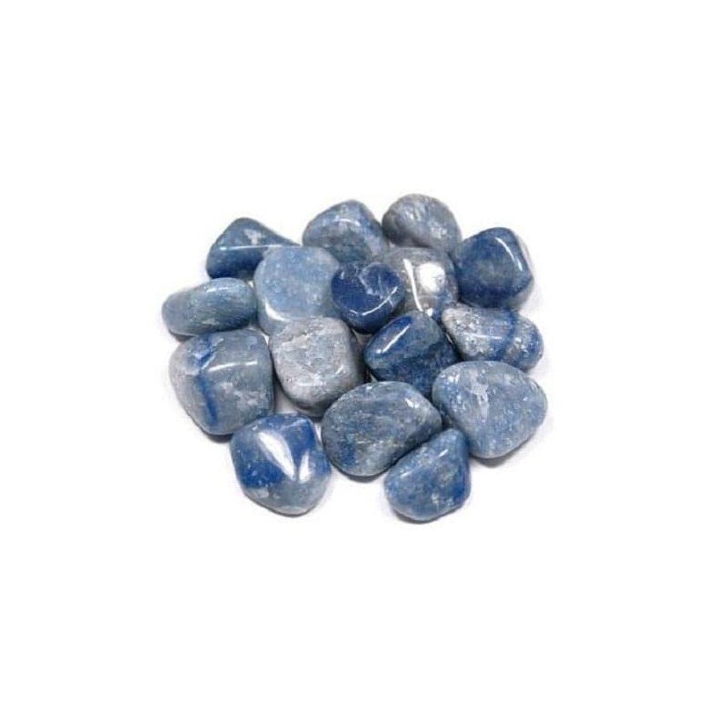Pachamama Essentials Blue Quartz Tumbled - Healing Stone - Crystal