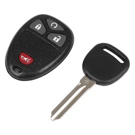 ECCPP Key Fob Keyless Entry Fits for Chevy Silverado 2500 HD 6.0L 2007-2013 4 buttons Remote Control Replacement OUC60270