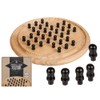 Out of the blue Wooden Board Game Solitaire Approx. 28.5