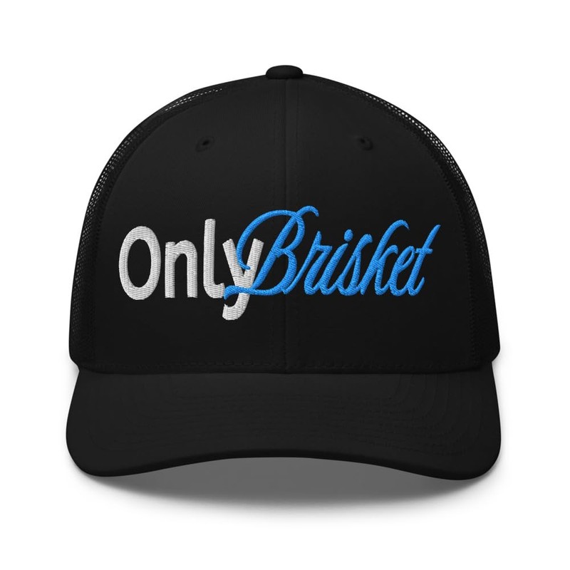 RIVEMUG NX Only Brisket Embroidered Curved Bill Trucker Hat Mid