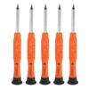 sourcing map 5pcs T3 Torx Mini Screwdriver 3mm Torx Head