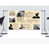 Buxiuer Martin Luther King Jr. Day Photo Booth Backdrop for
