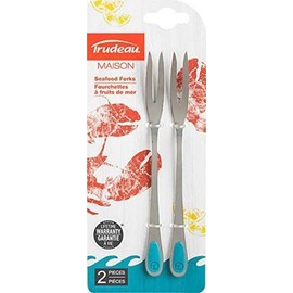 Trudeau Seafood Forks, One Size, Tropical