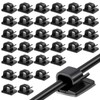 Lasocy Cable Clips, 50 Pack Cable Holder Cord Fastener, Cable