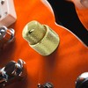 Jiozermi 2 Pcs Guitar Gold Dual Concentric Control Knobs Stacked