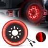 SUPAREE 3-side Spare Tire Brake Light Wheel Light 3rd Third