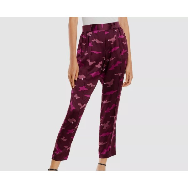 ATM $350 ATM Anthony Thomas Melillo Purple Camo-Print Silk Jogger