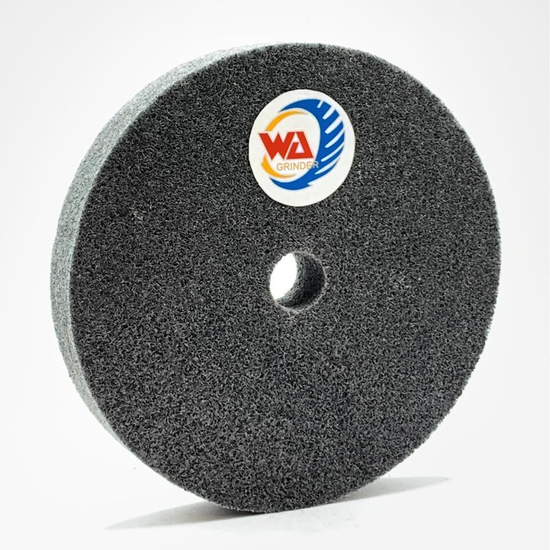 6 inch 180# Nylon Fiber Buffing Grinding Bench Wheel, Polishing