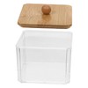Ciieeo Pcs Cotton Round Holder Lidded Cotton Swab Box Multipurpose