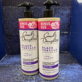 Carol's Daughter 2 X Carols Daughter Black Vanilla Moisture & Shine Hydrating Conditioner 16.9 OZ