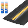 MYFAMIREA 16.5FT Garage Door Bottom Threshold Seal Strip with 300ml
