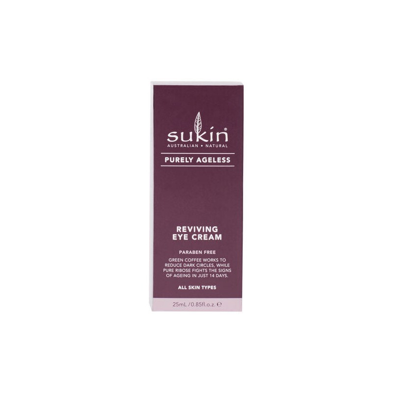 Sukin Purely Ageless Reviving Eye Cream 25mL