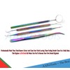 AAProTools 4 Pcs Multi Titanium Rainbow Color Dental Tarter Scraper