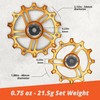 IMPALAPRO - Set of 2 Ceramic Jockey Wheels 12T-14T Aluminium