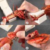 Lopsity 4PCS Crawfish Peeler Portable Crawfish Shucker Crawfish Sheller Efficient